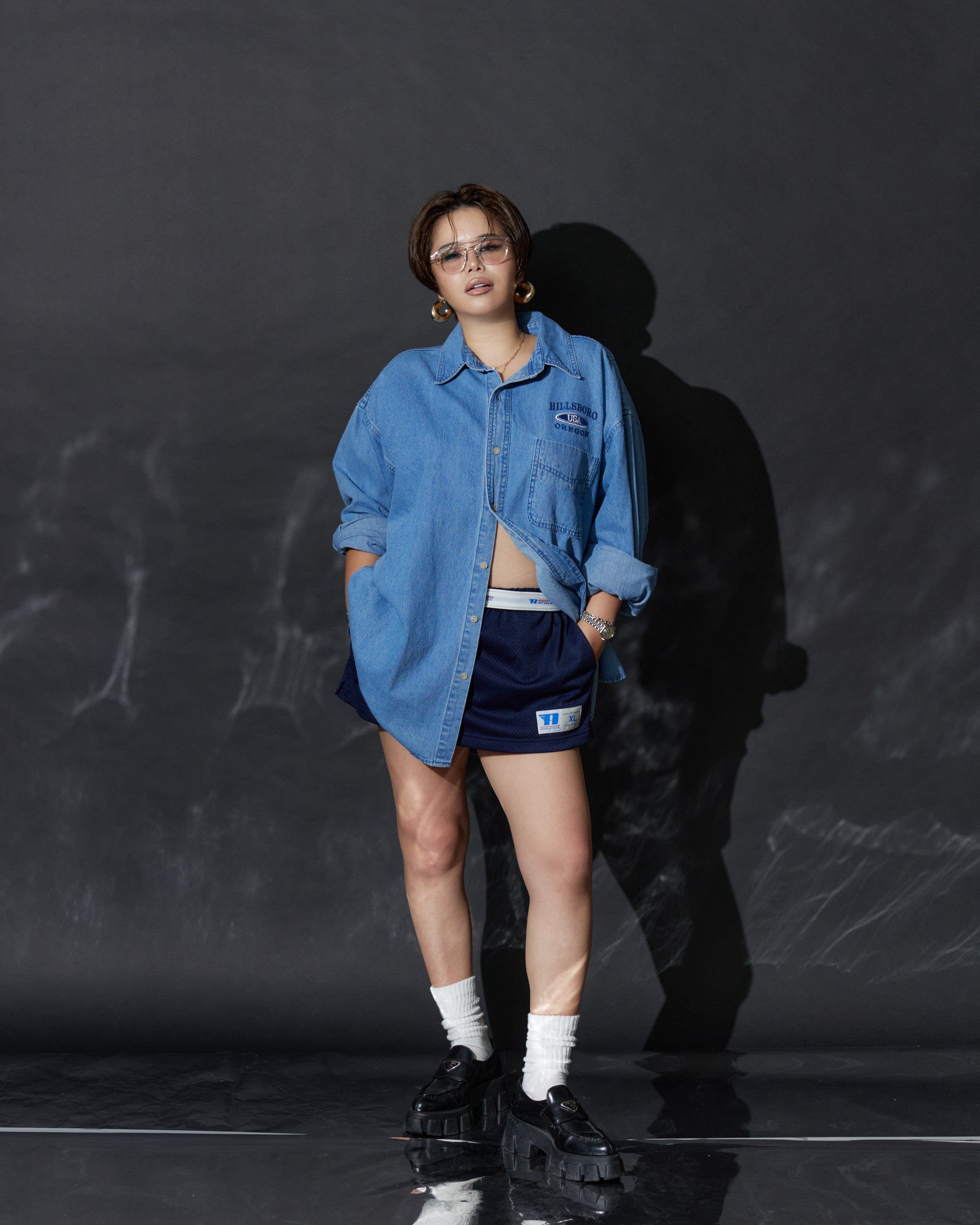 Vintage Wash Denim Shirt