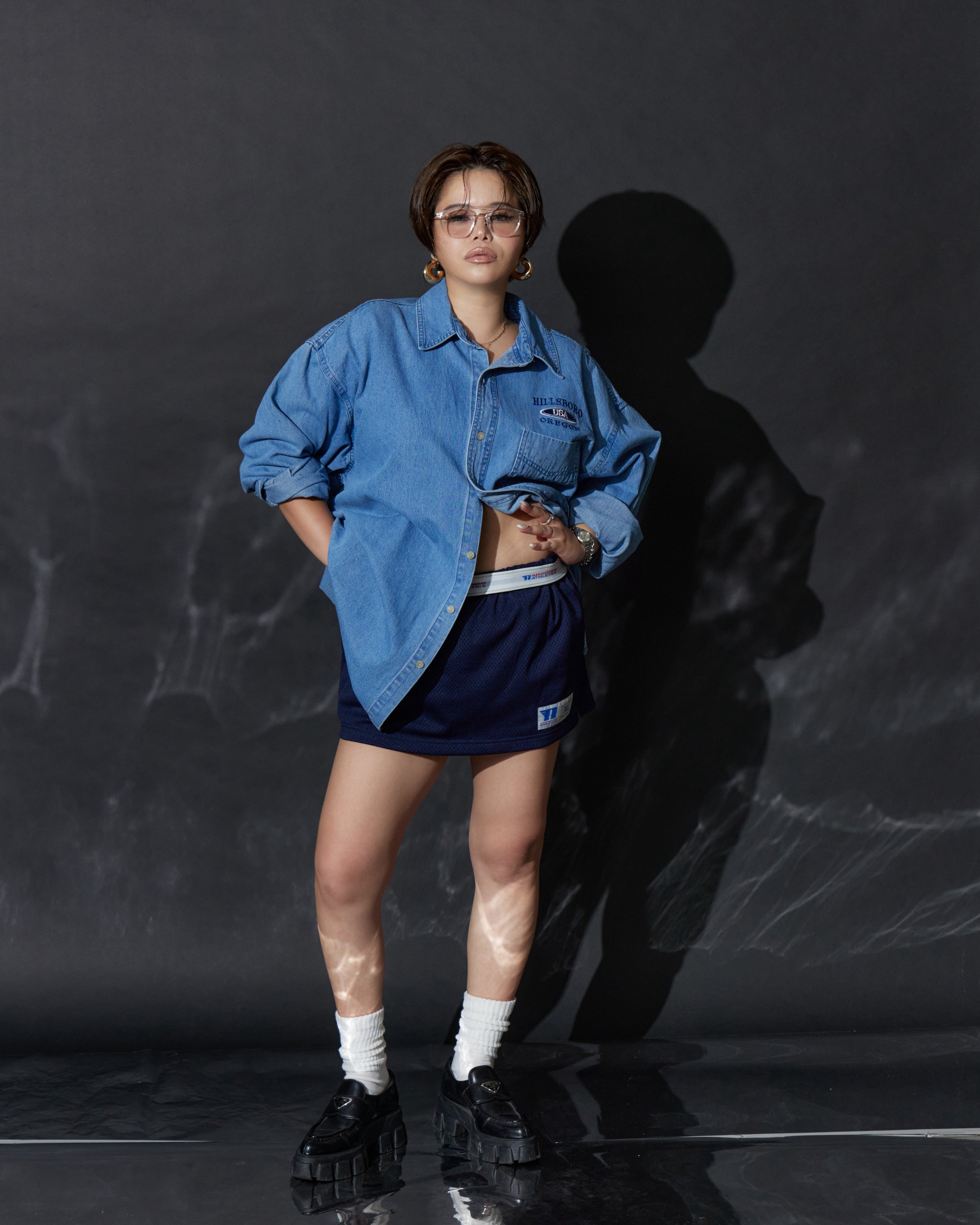 Vintage Wash Denim Shirt