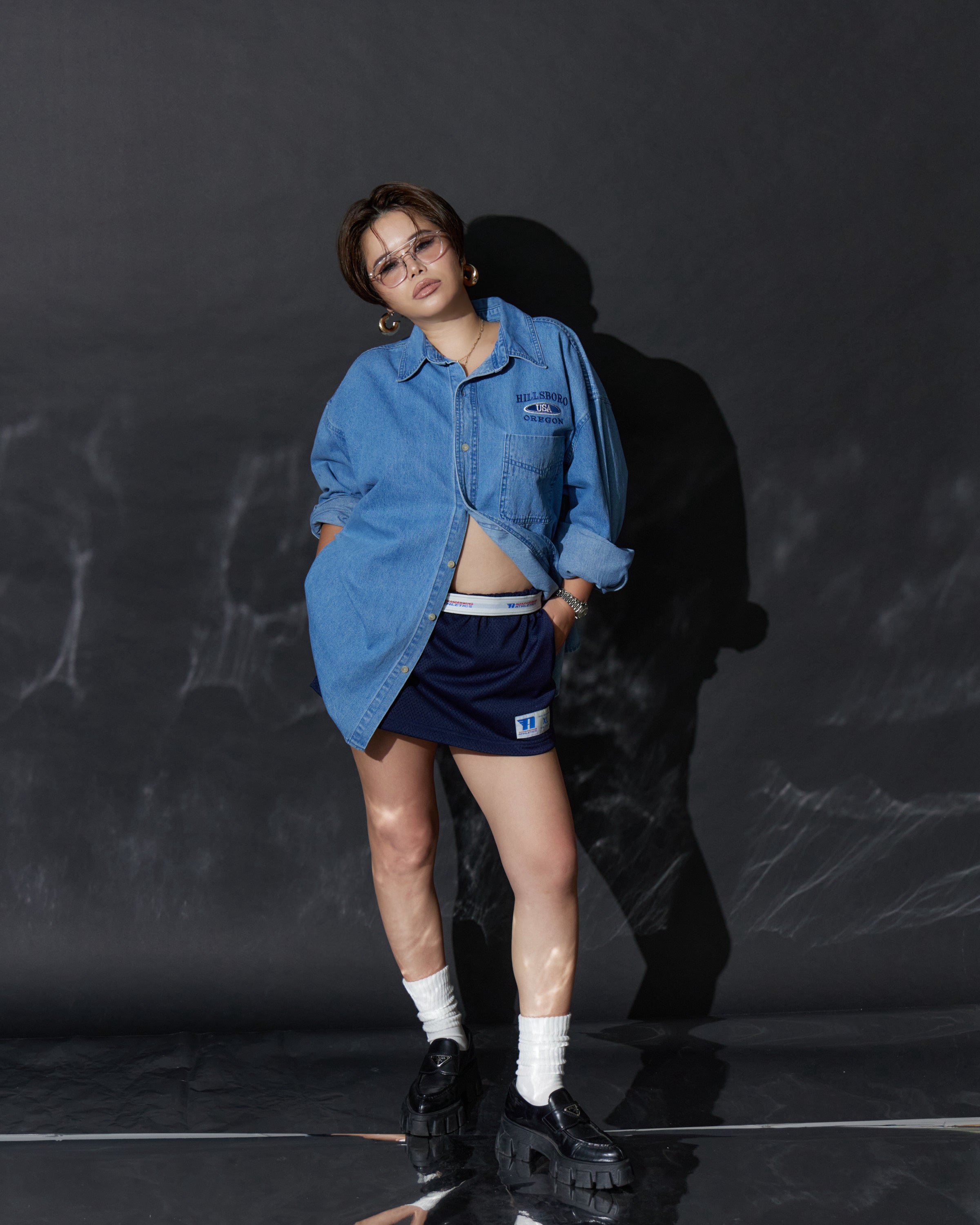 Vintage Wash Denim Shirt
