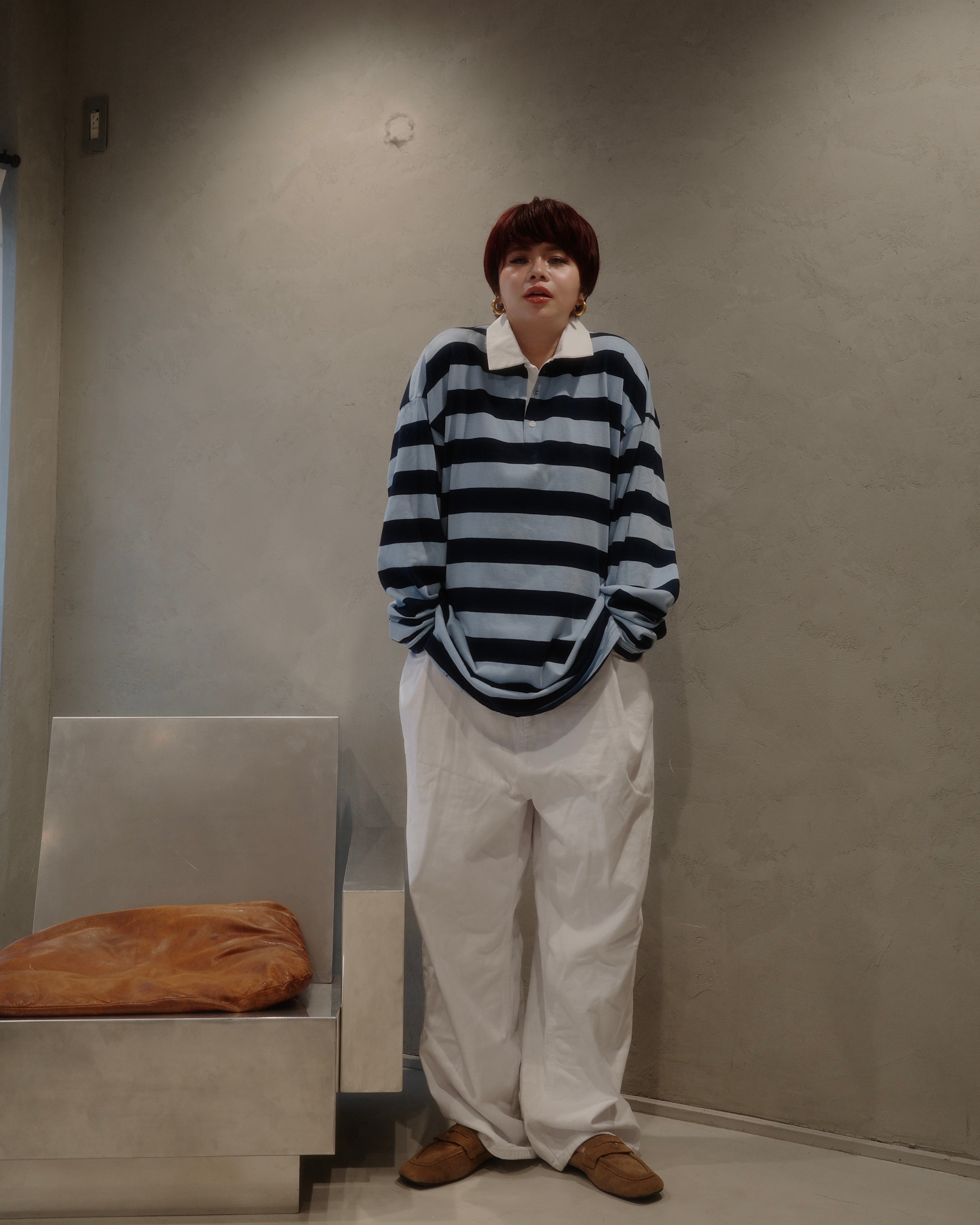 Loose Border Rugby Top