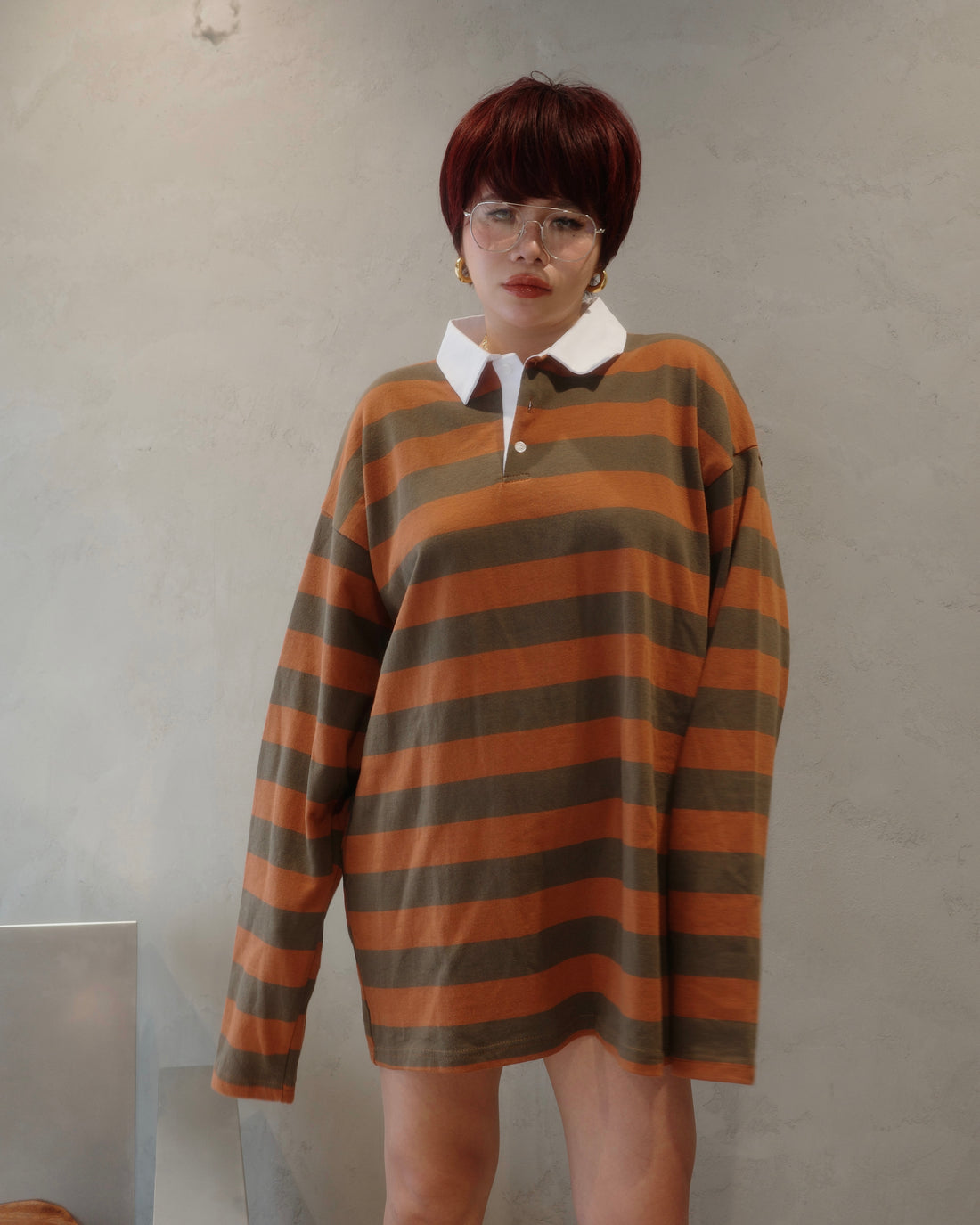 Loose Border Rugby Top