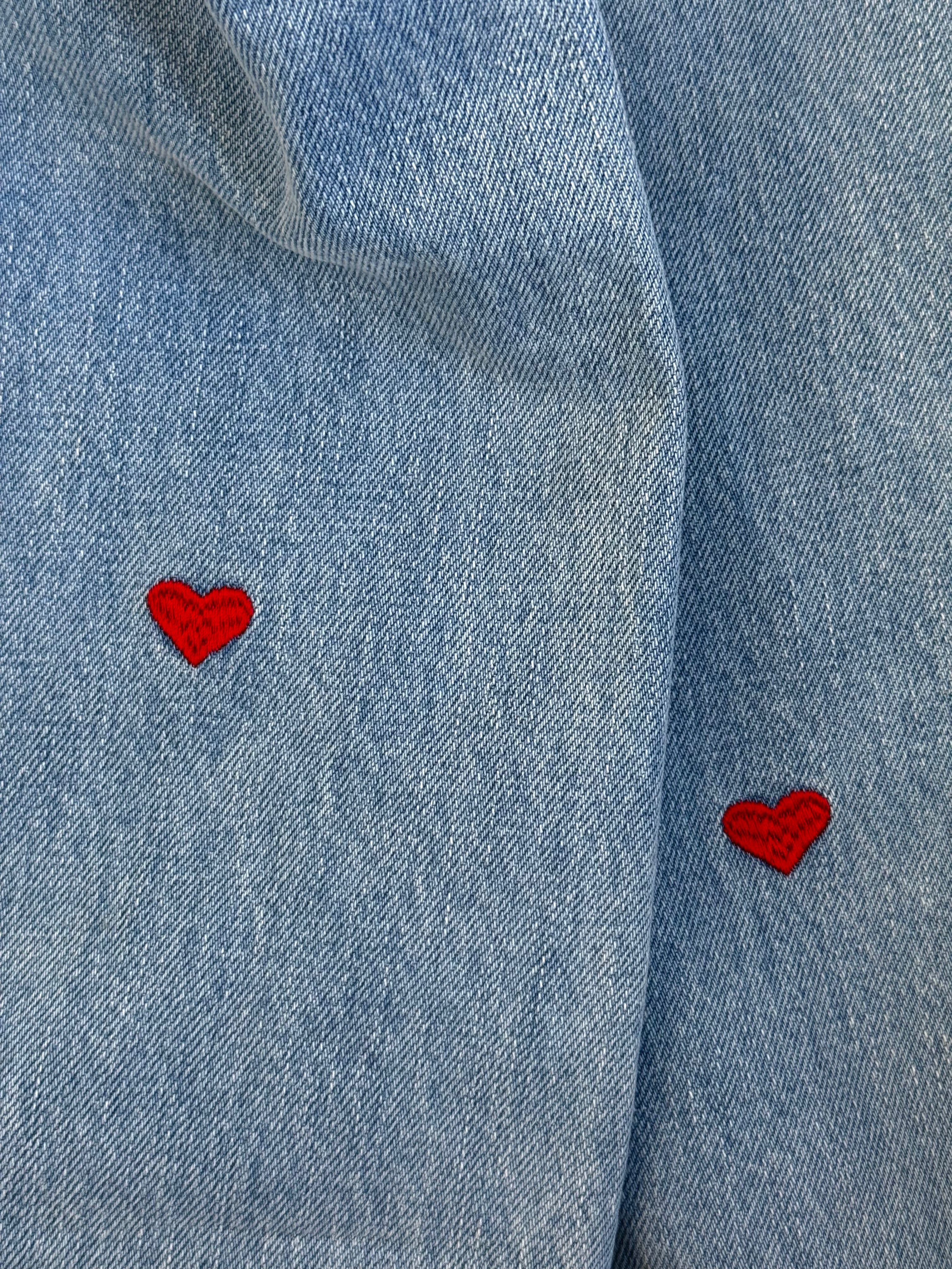 Playful Stitch Jeans