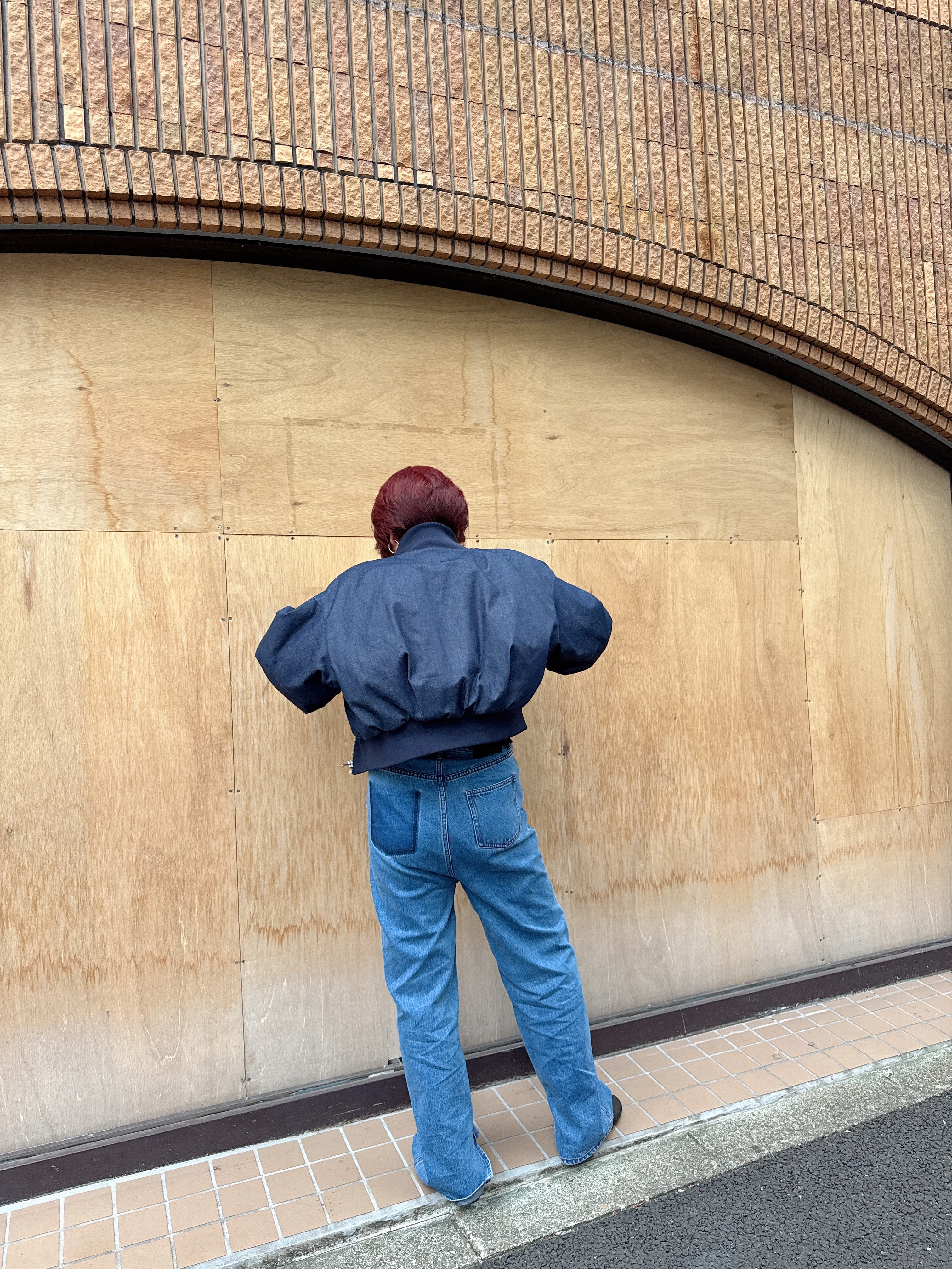 Trace Back Straight Jeans