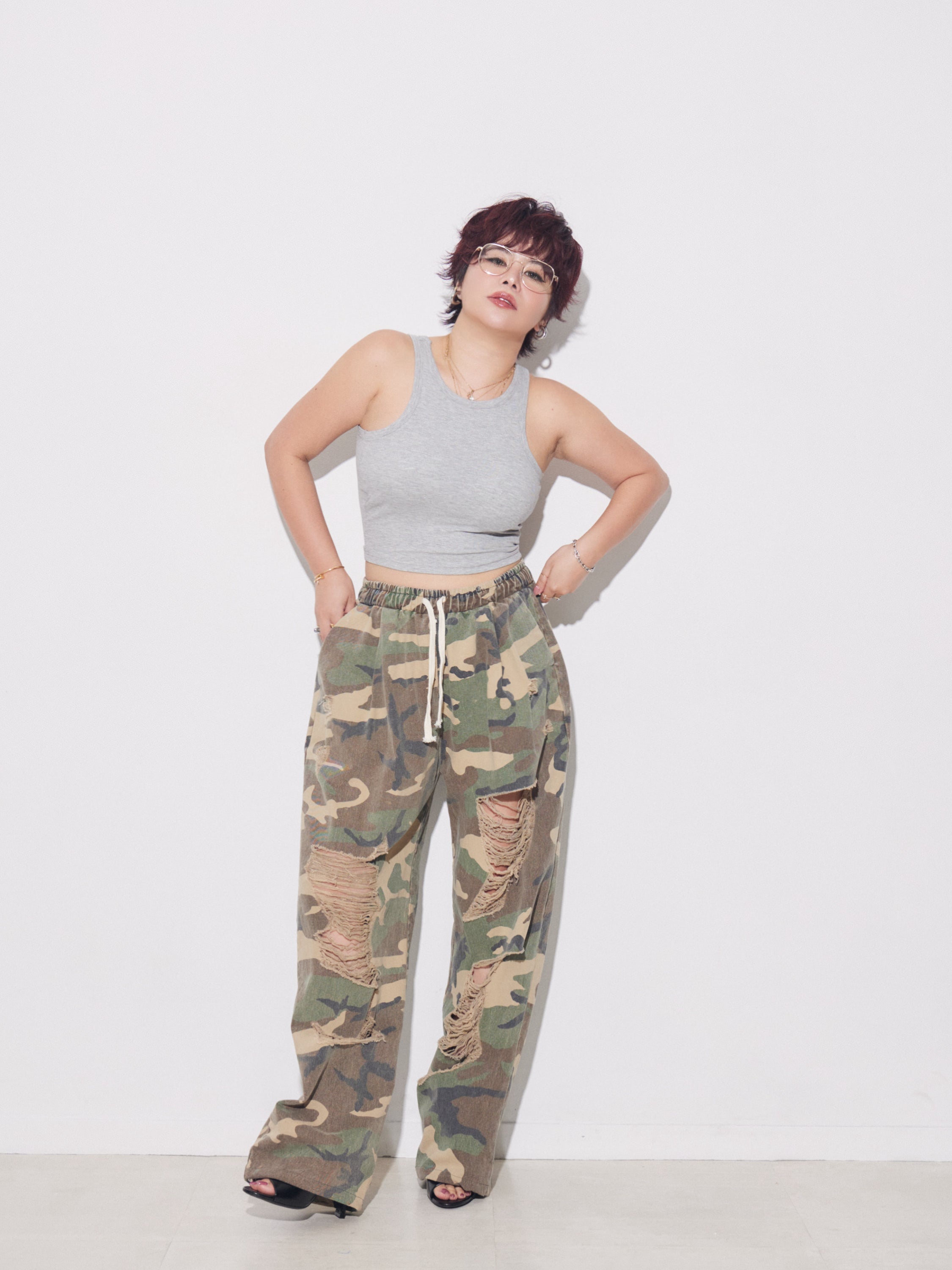 Damage Camo easy Pants