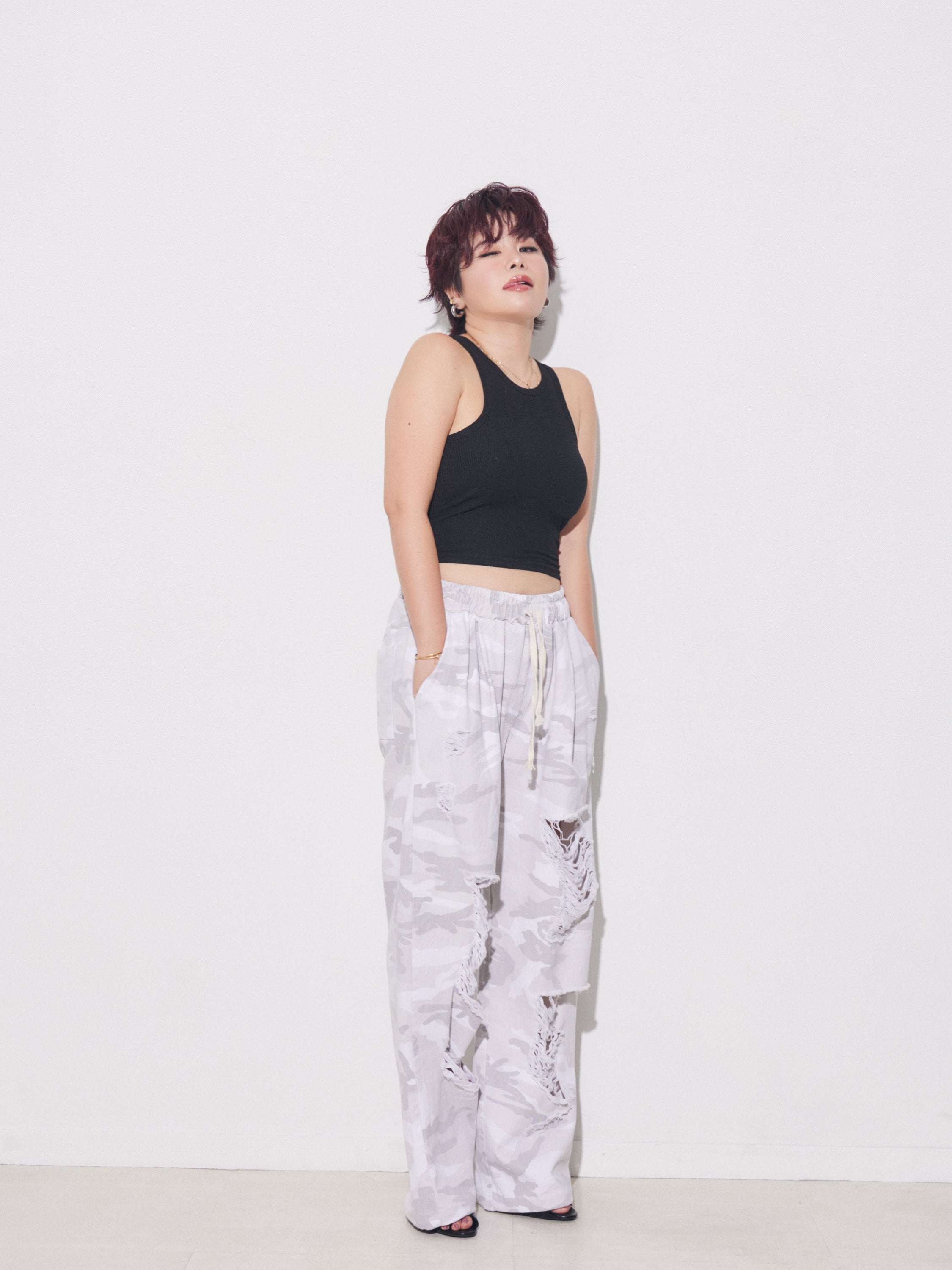Damage Camo easy Pants