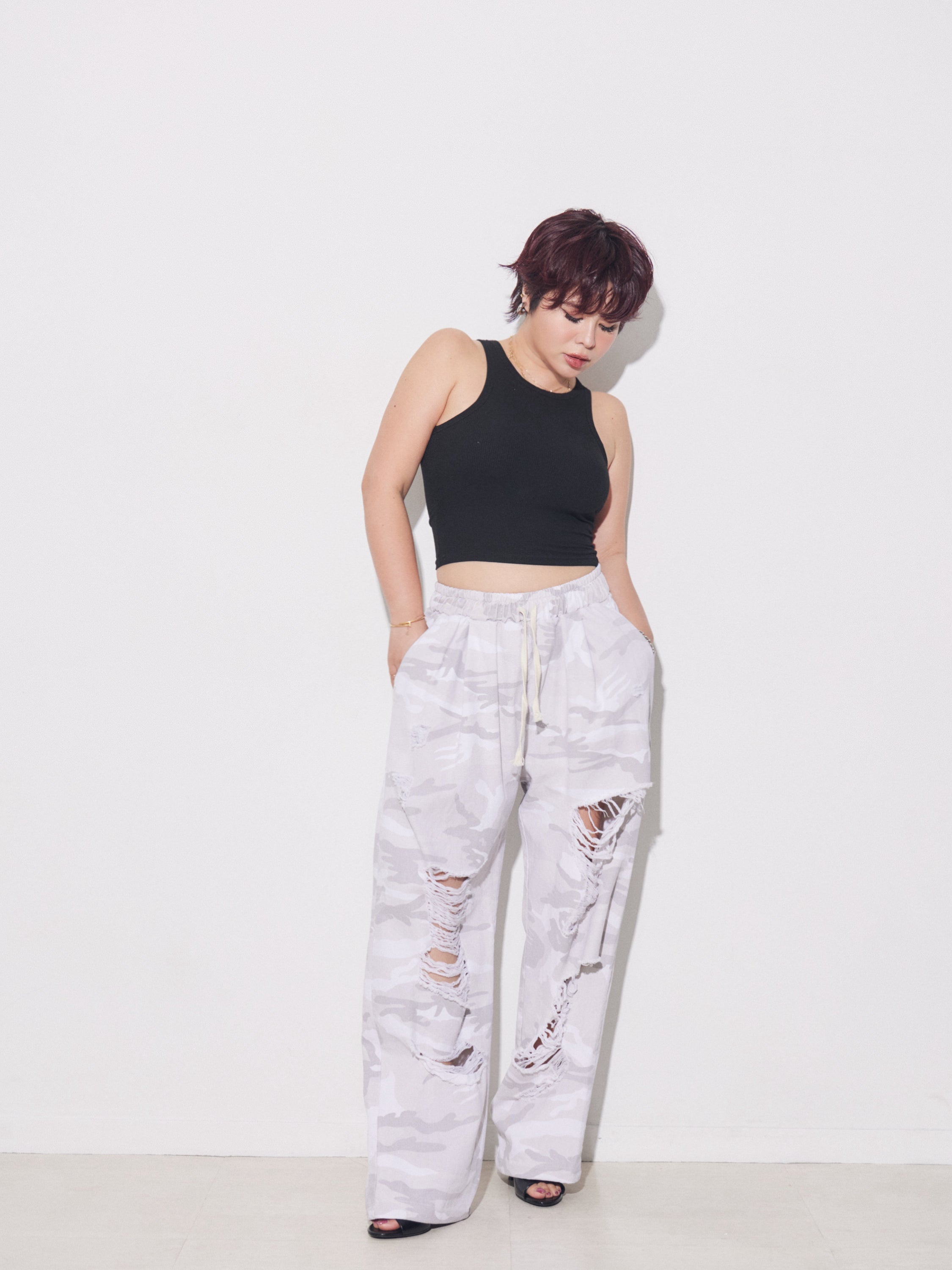Damage Camo easy Pants