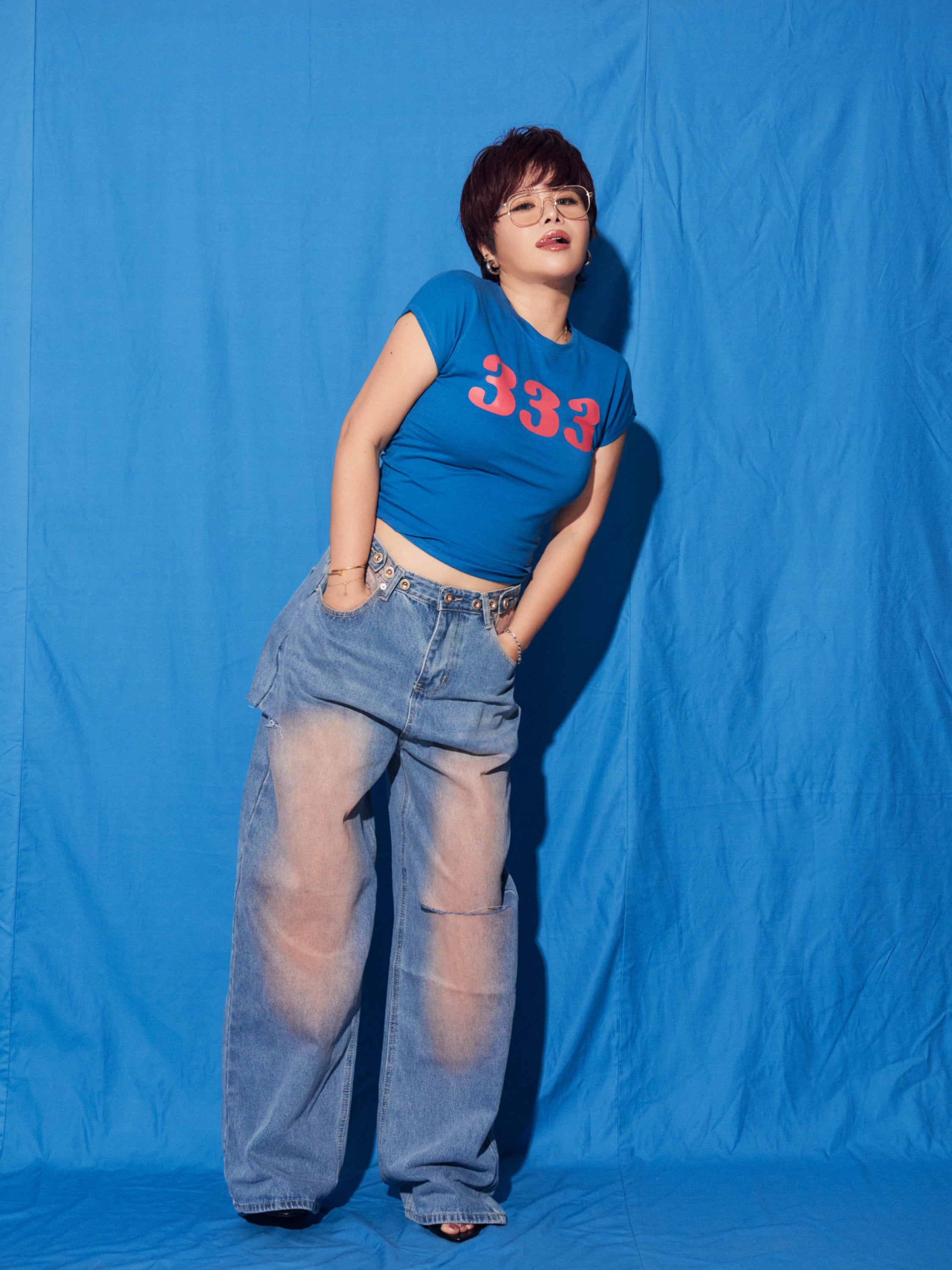 Pink Fade Jeans
