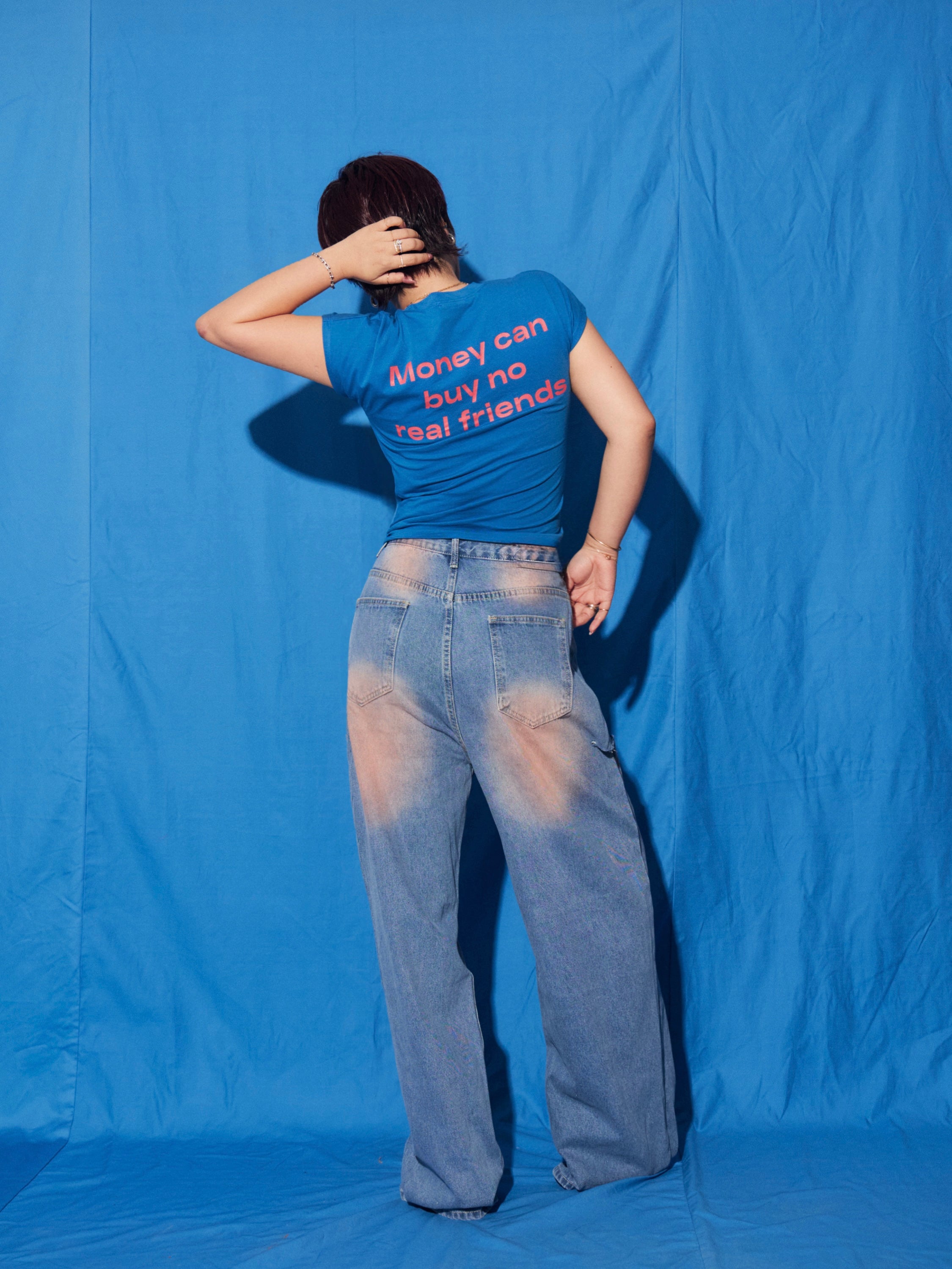 Pink Fade Jeans