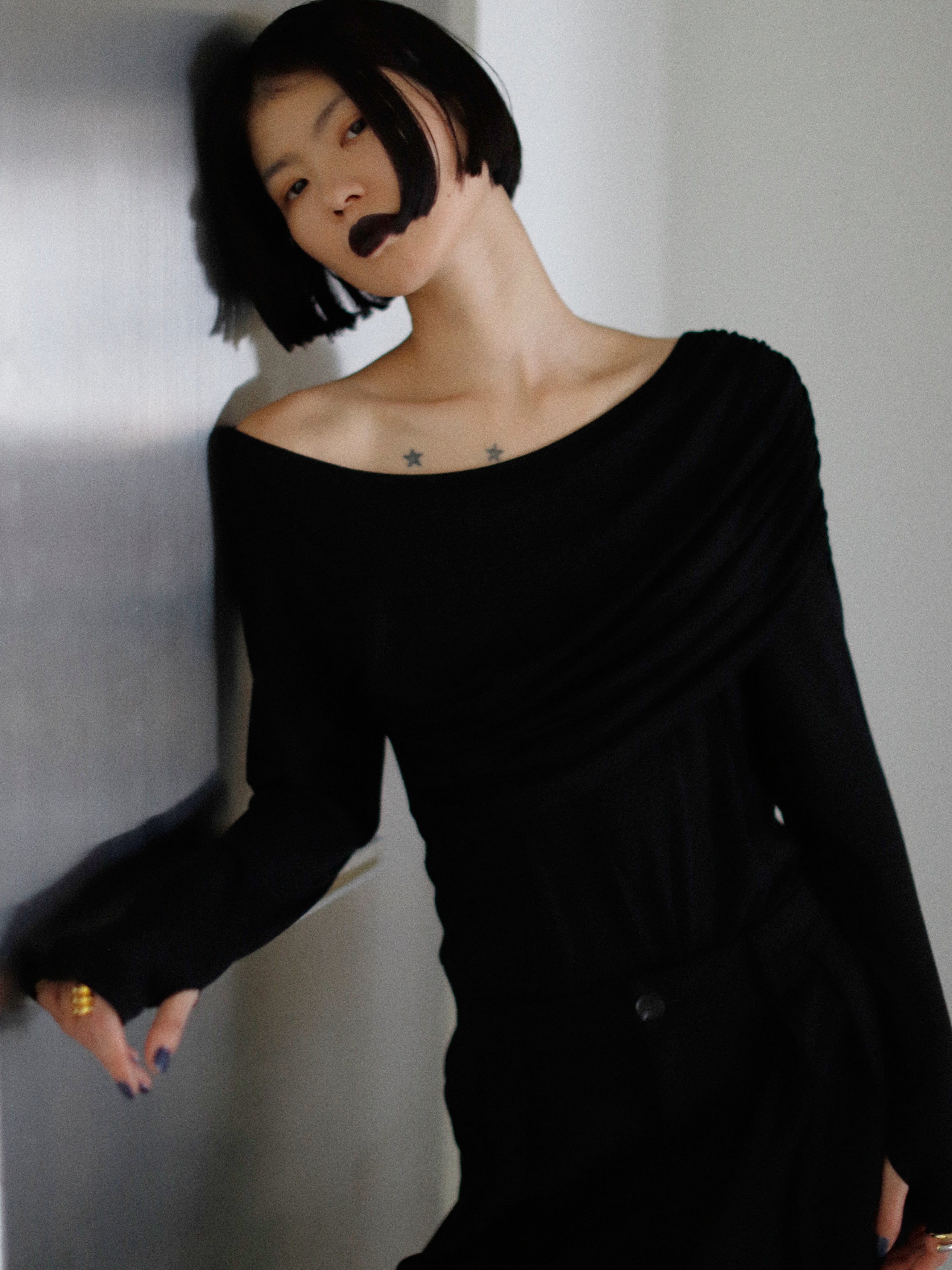 Drape One-Shoulder Tops