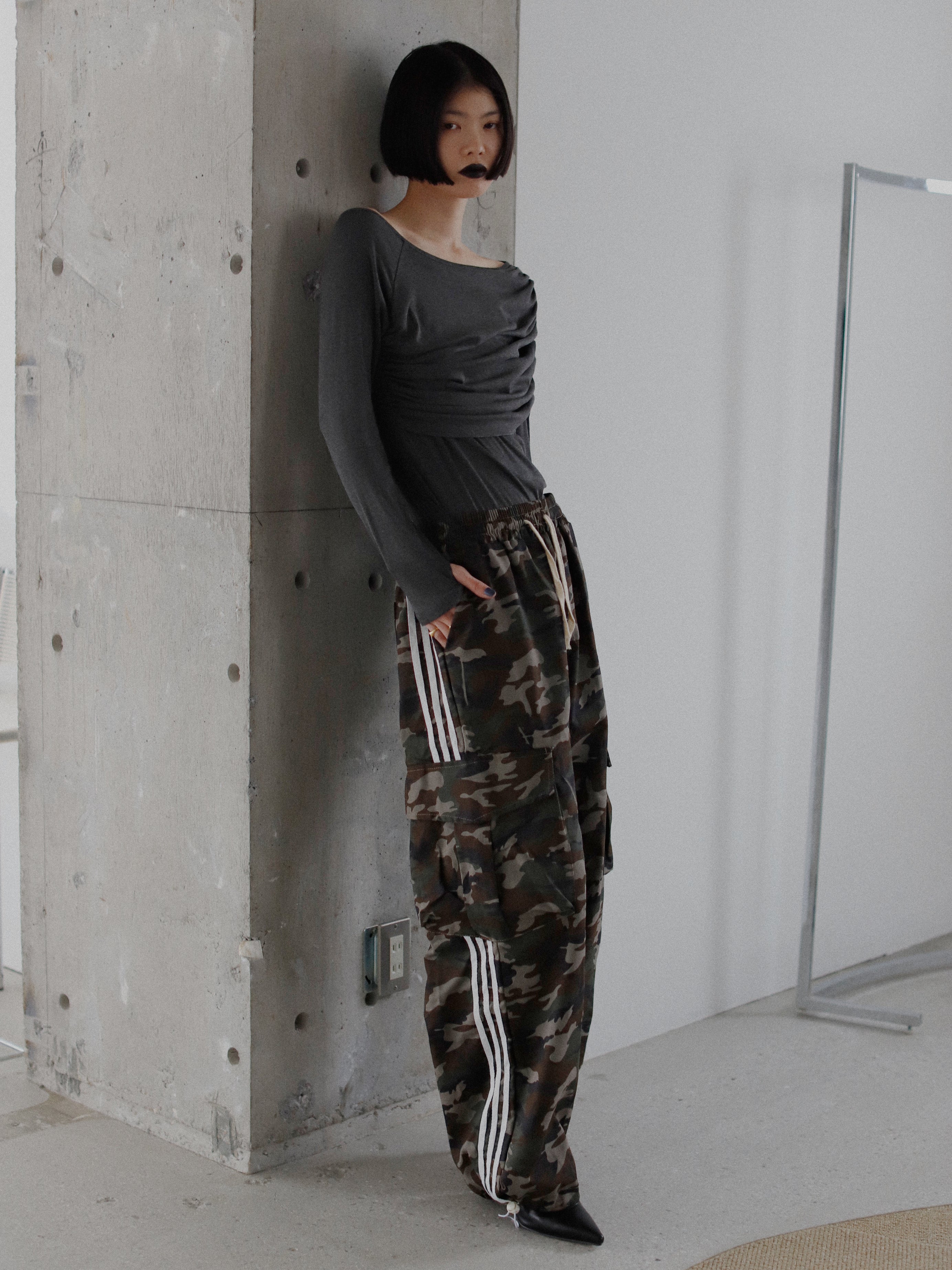 Camouflage Side Line Pants