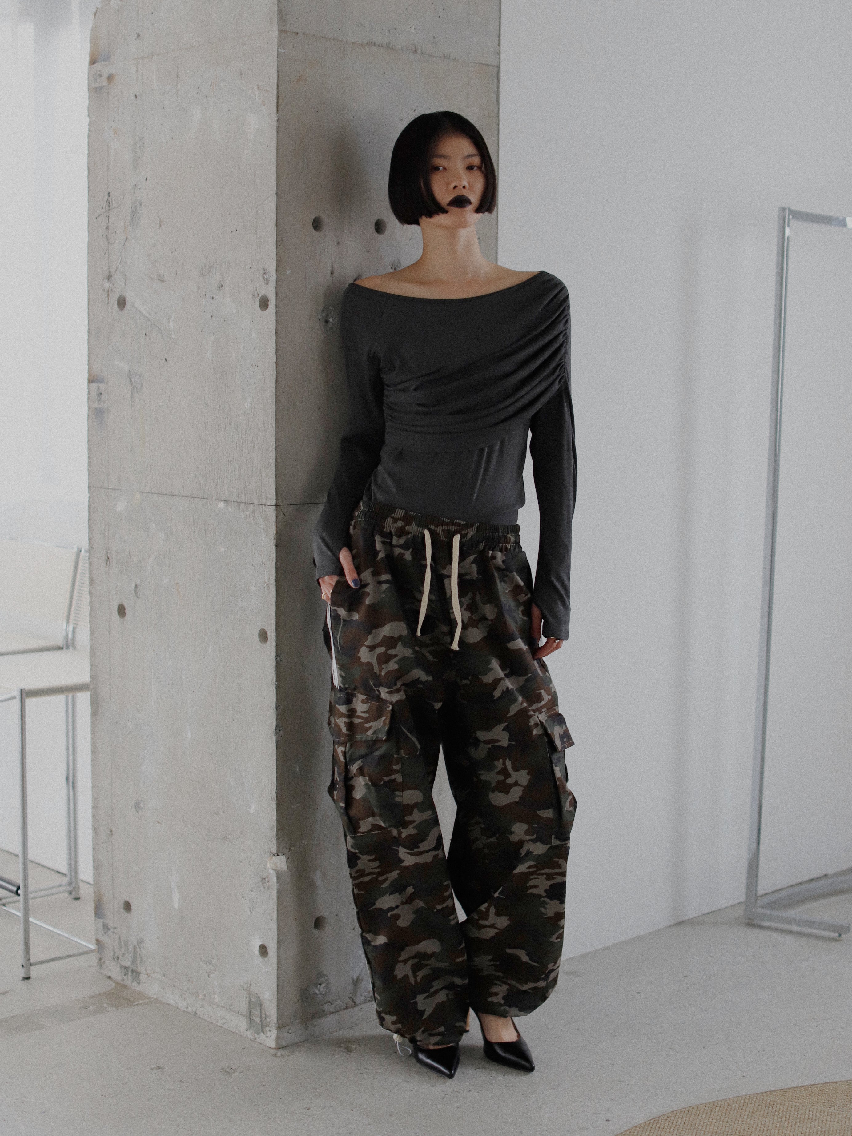 Camouflage Side Line Pants