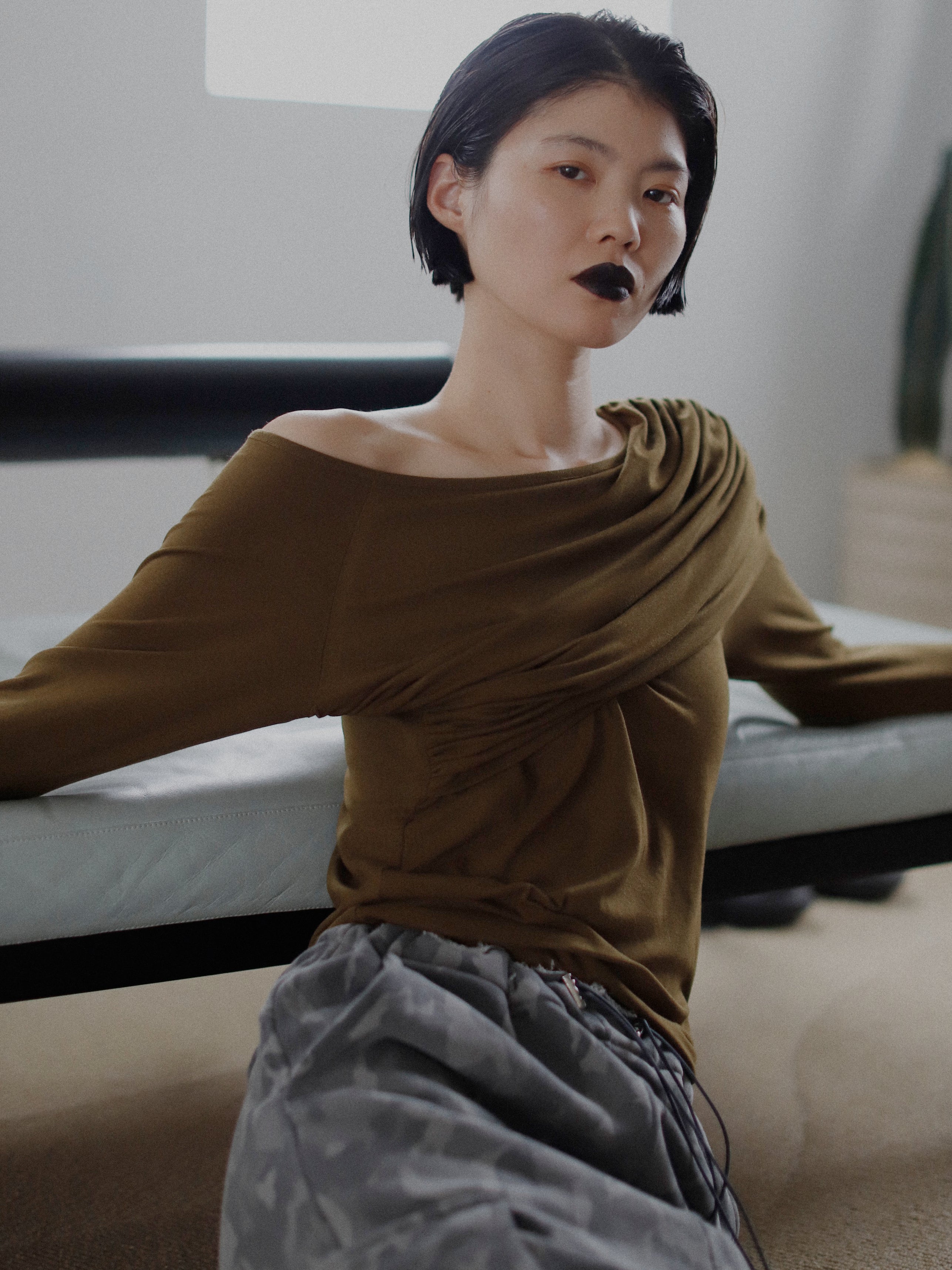 Drape One-Shoulder Tops