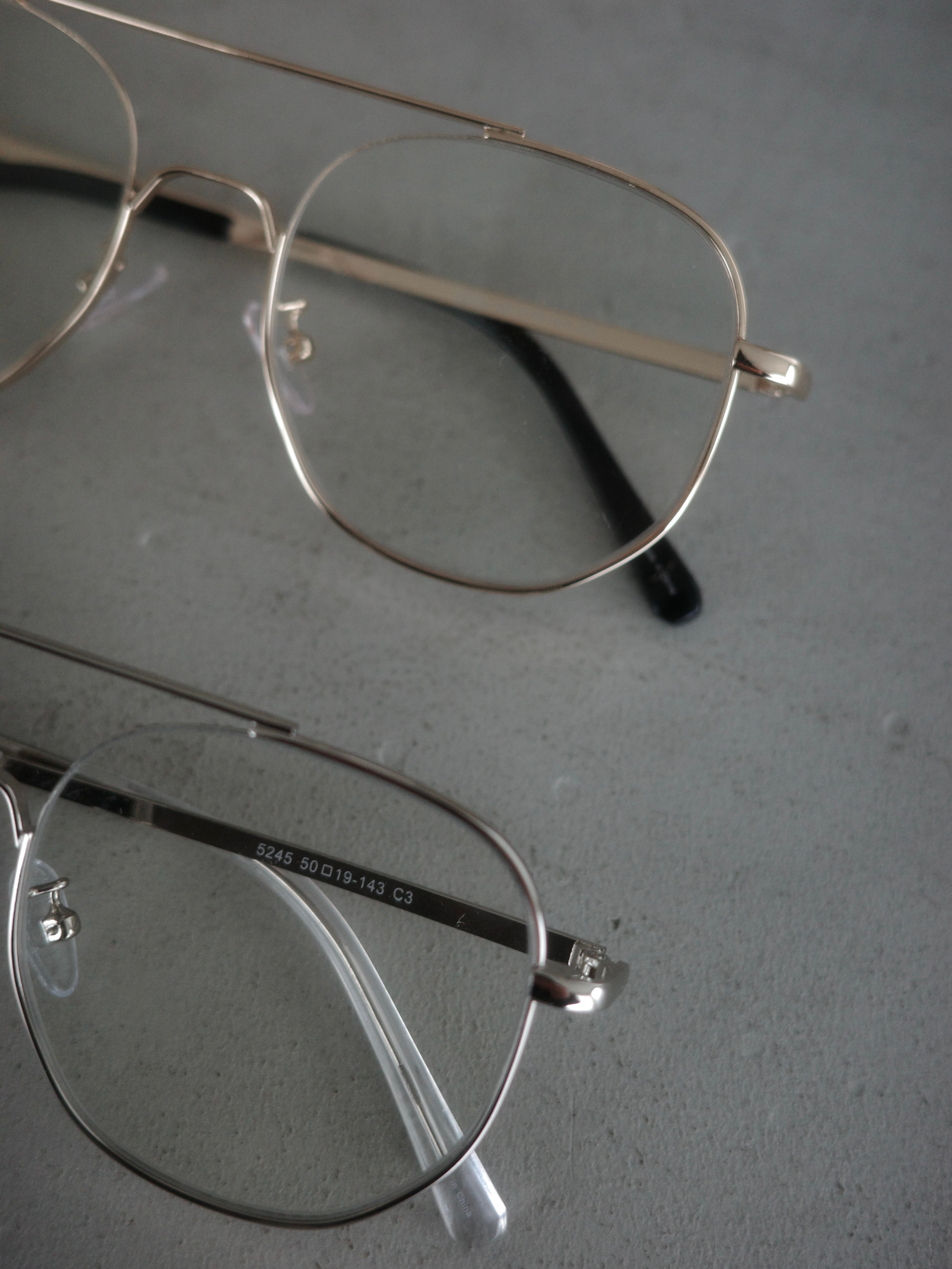 【W.E.Y】Urban Soft Frame Glasses