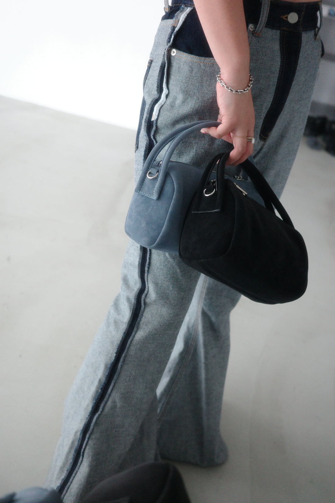 Soft Leather Mini Boston