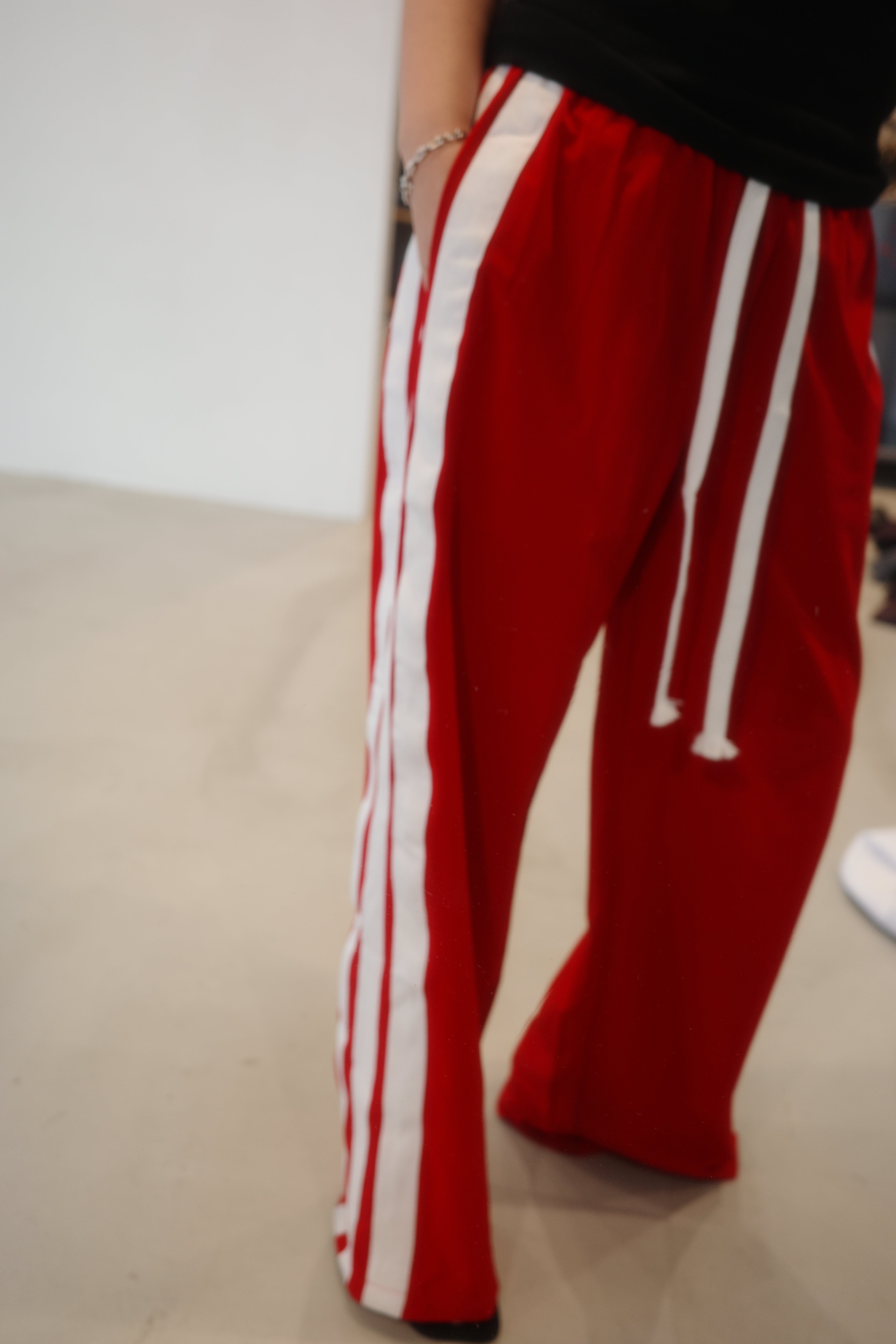 Side Line Track Wide Pants