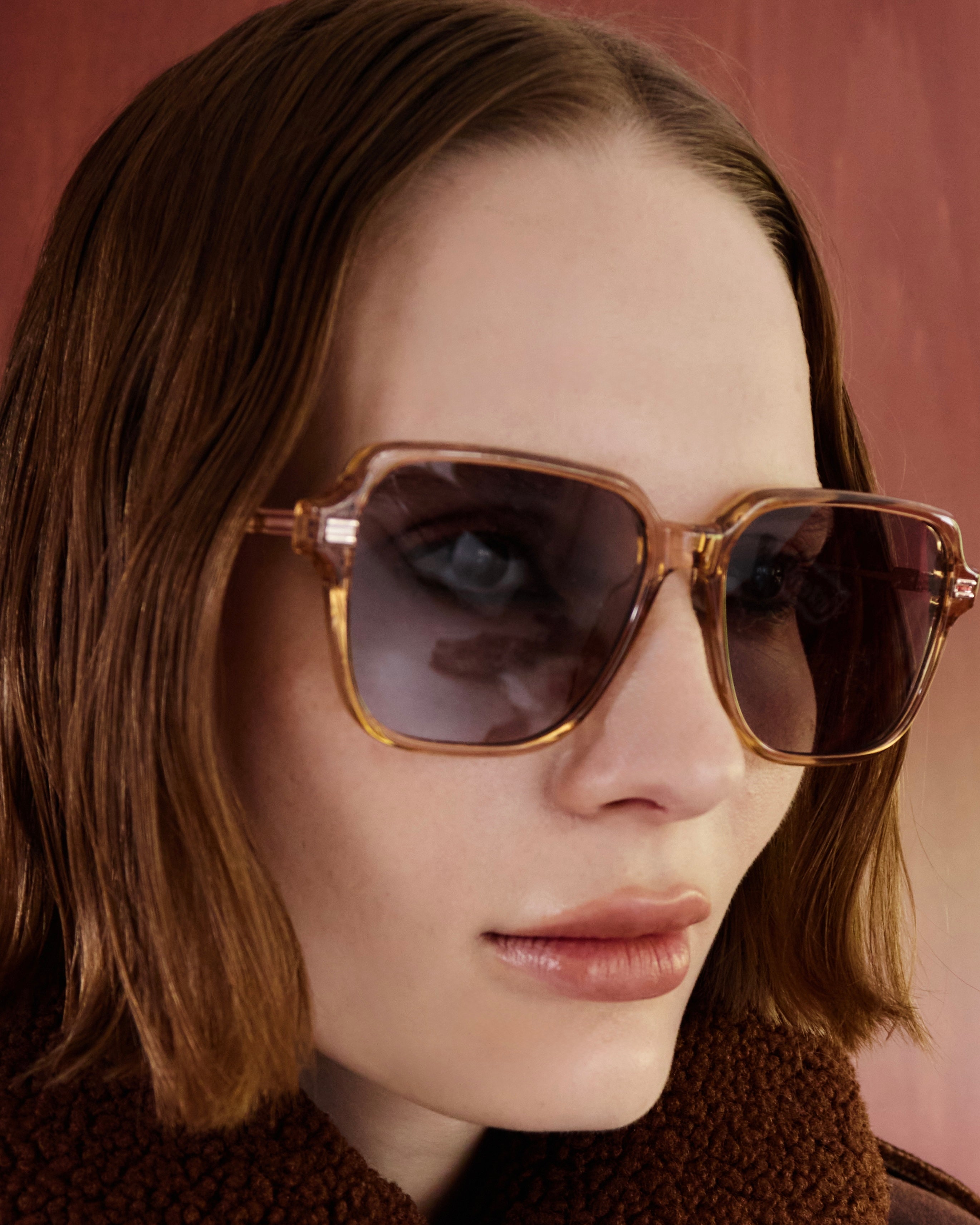 【W.E.Y】Retro Square Optical