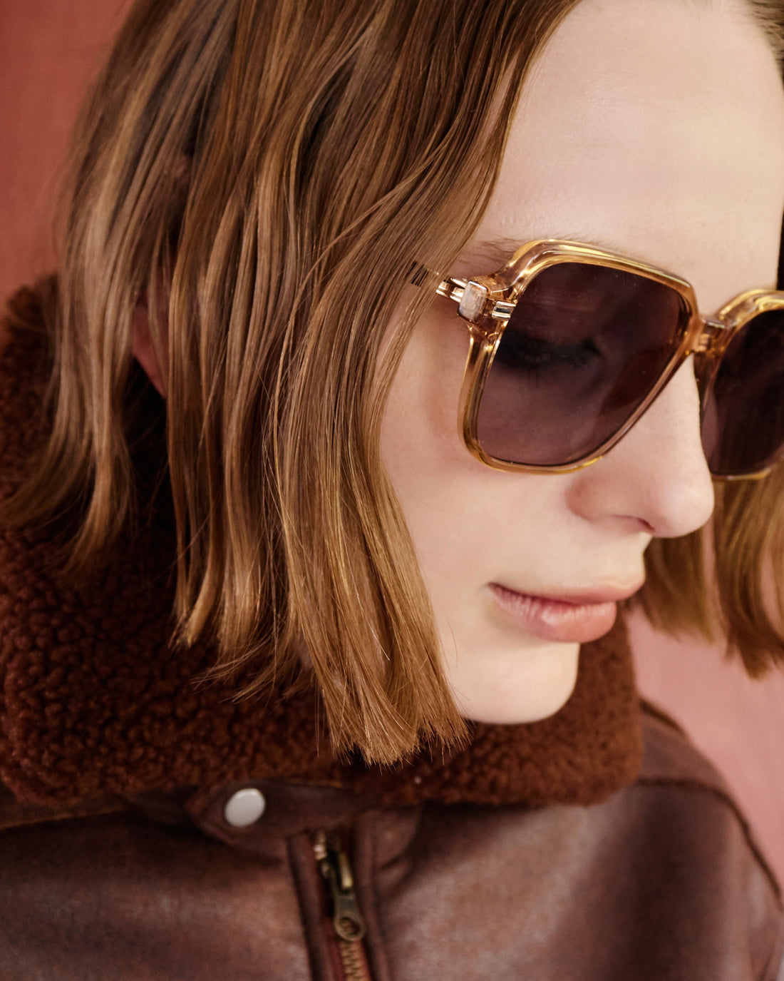 【W.E.Y】Retro Square Optical