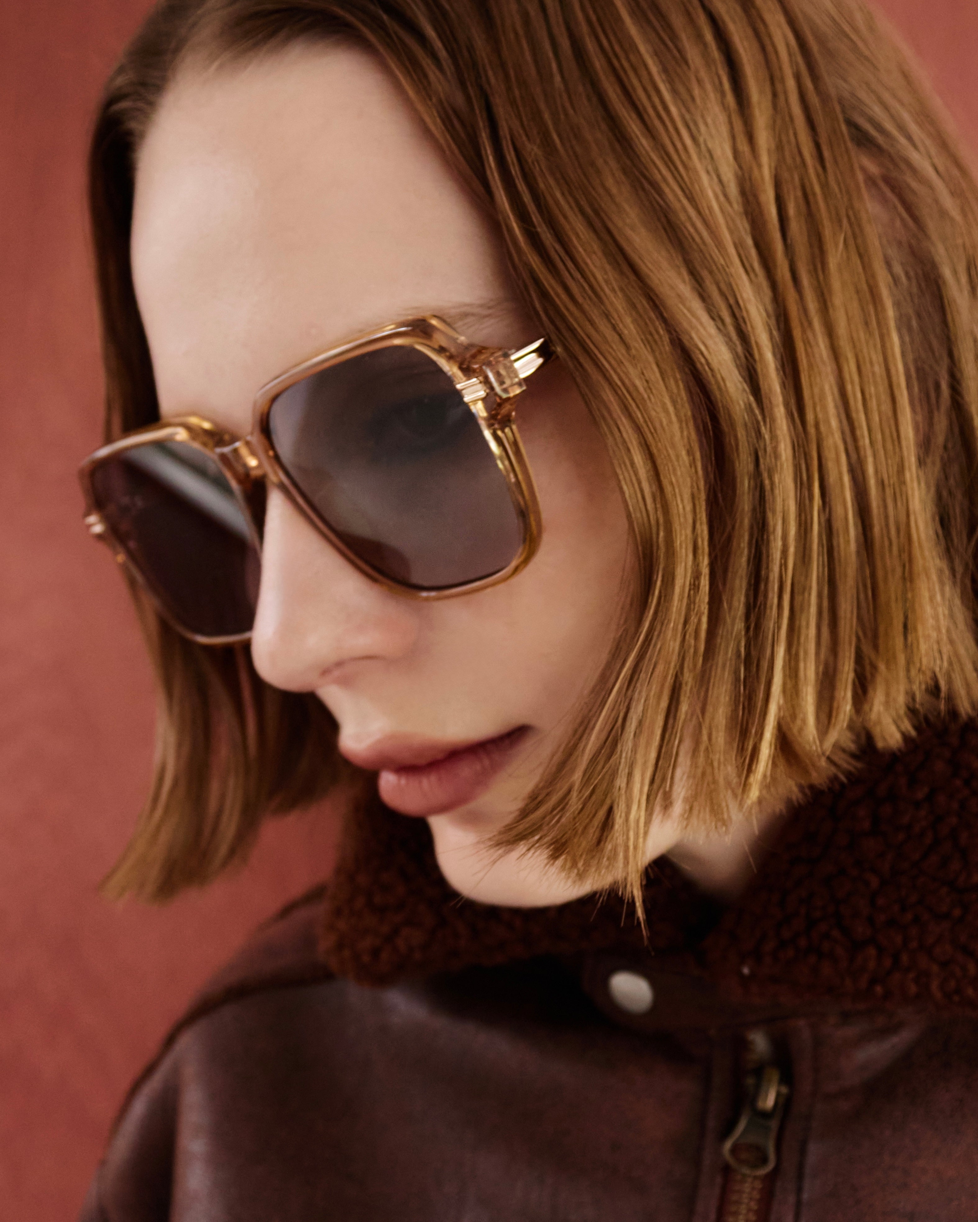 【W.E.Y】Retro Square Optical