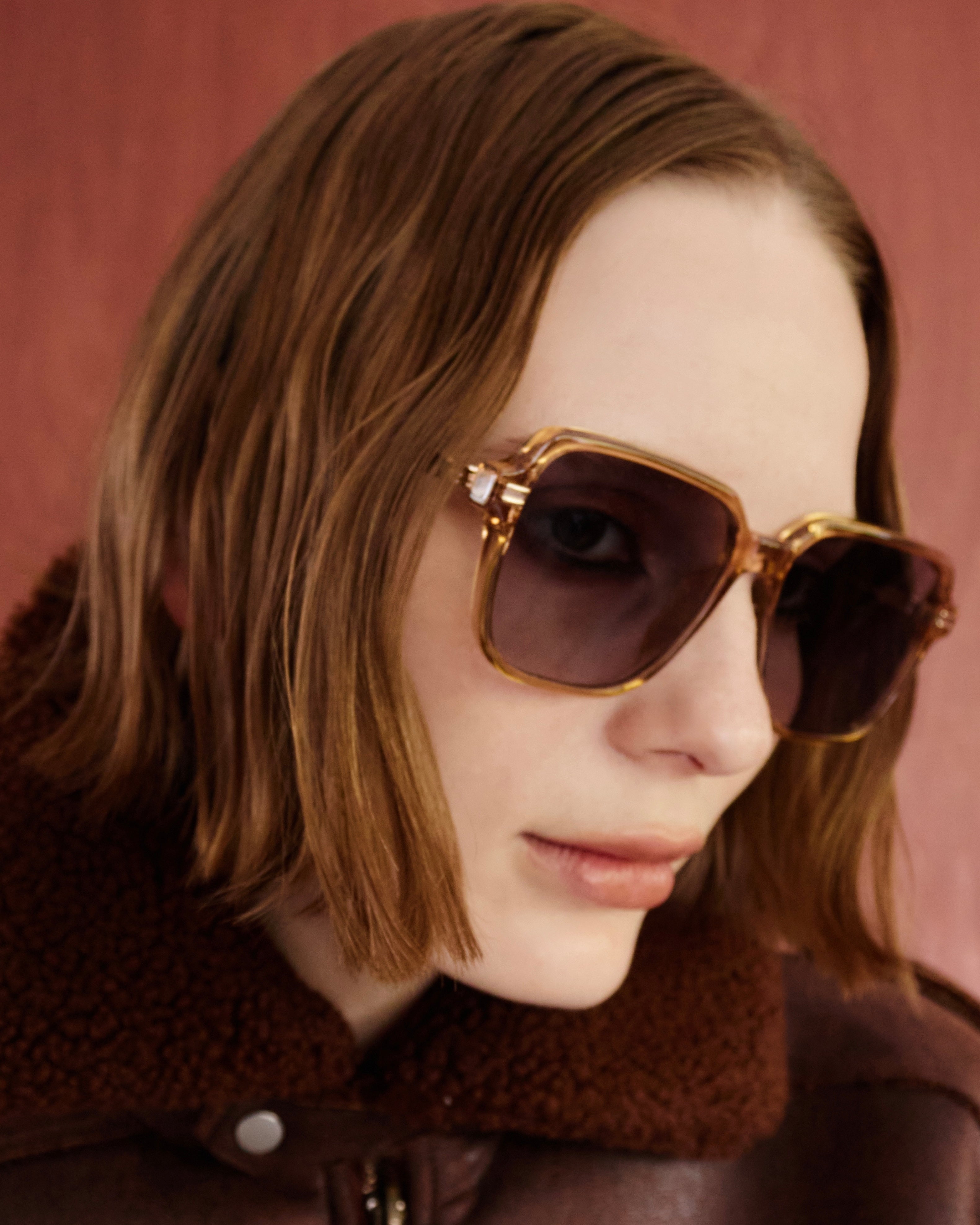 【W.E.Y】Retro Square Optical