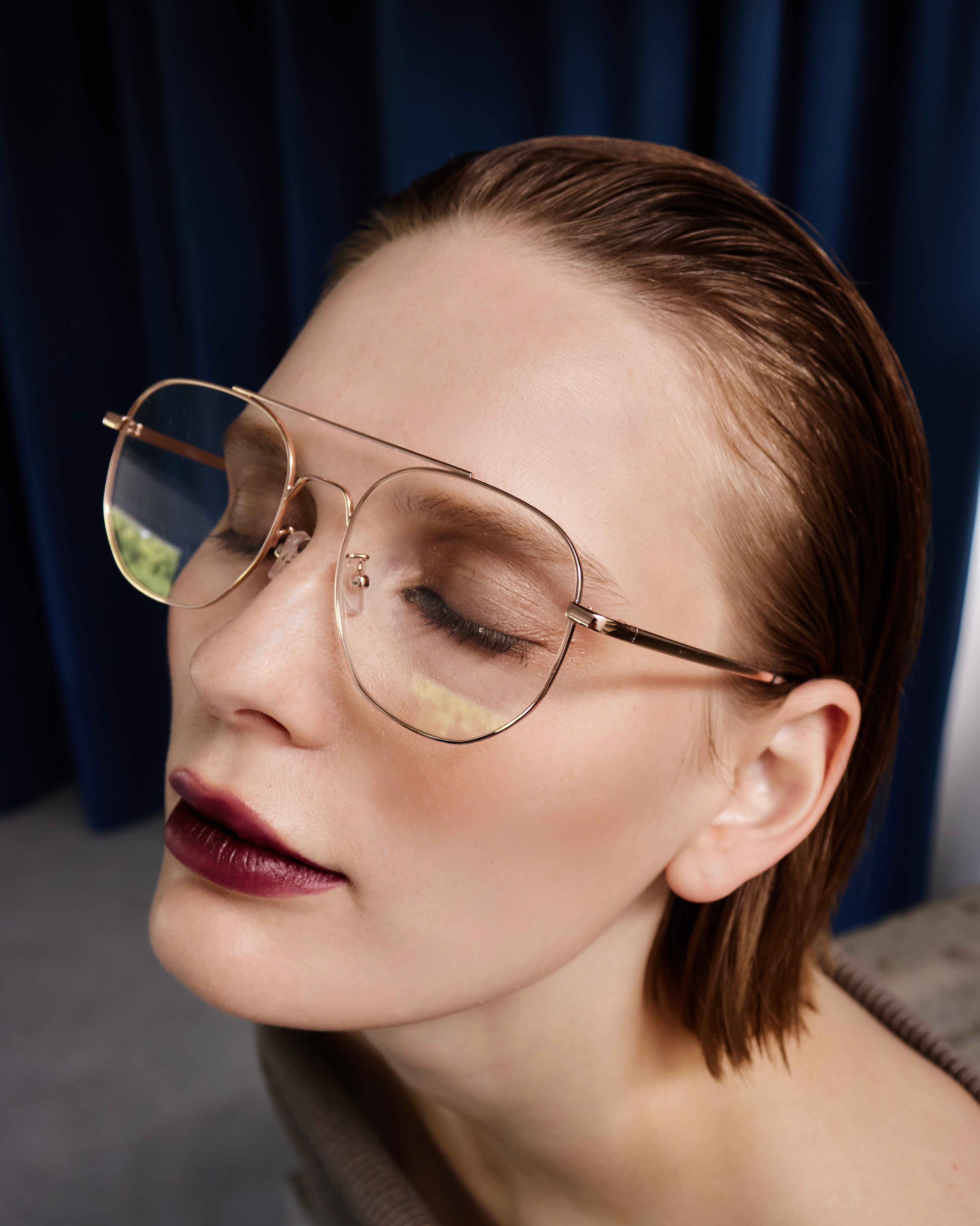【W.E.Y】Classic Teardrop Optical