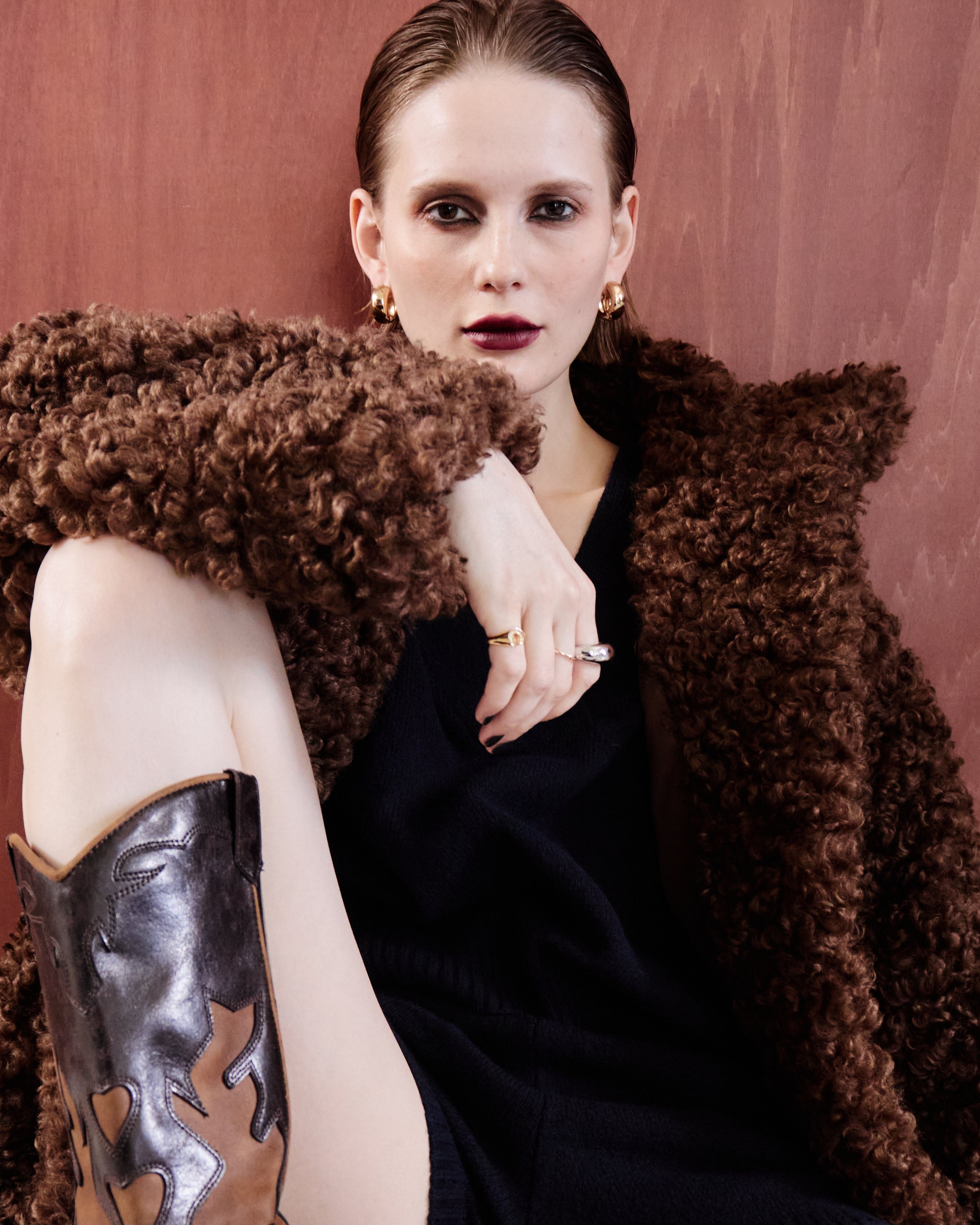 Dreamy Curl Fur Jacket