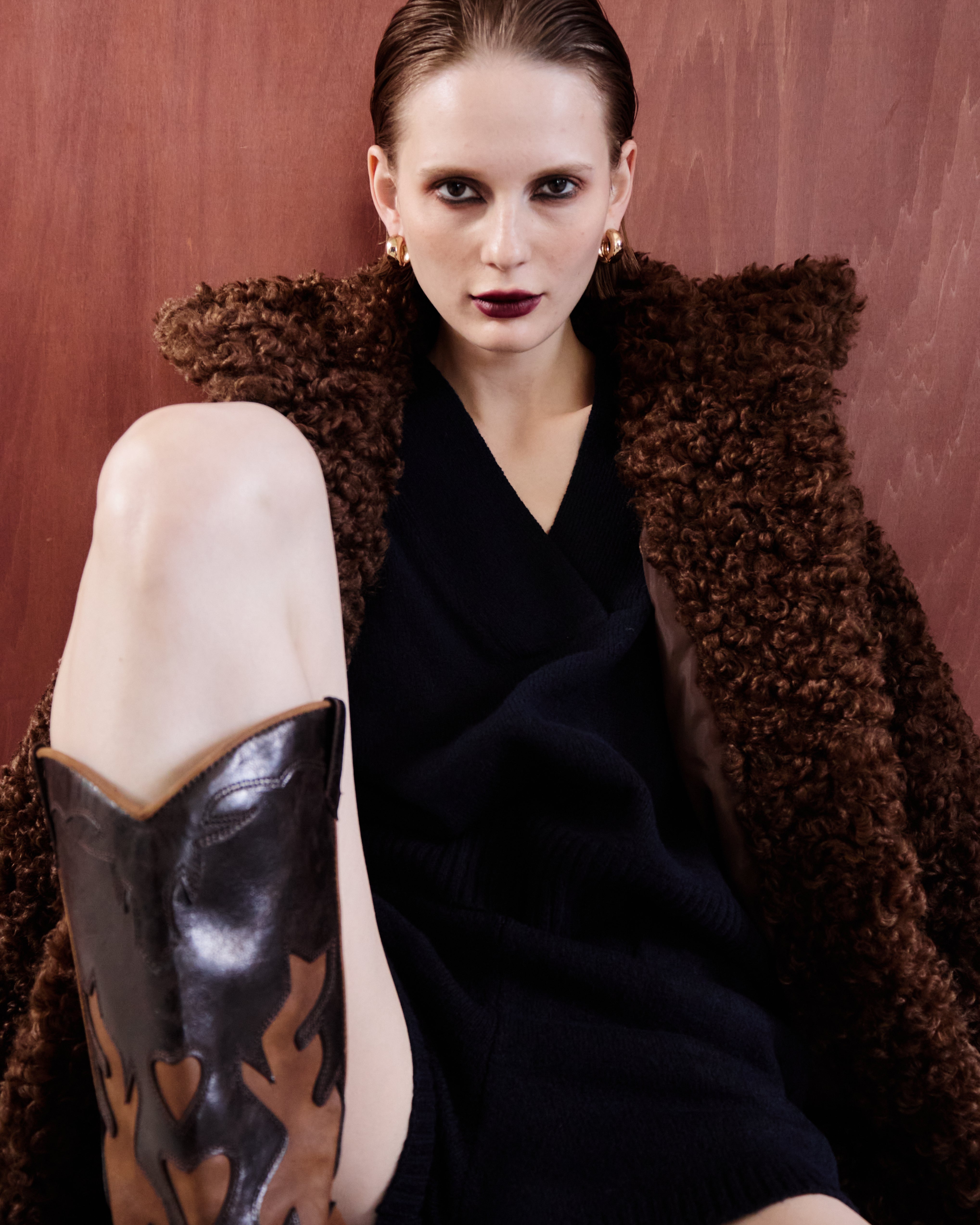 Slow Weekend Knit Setup