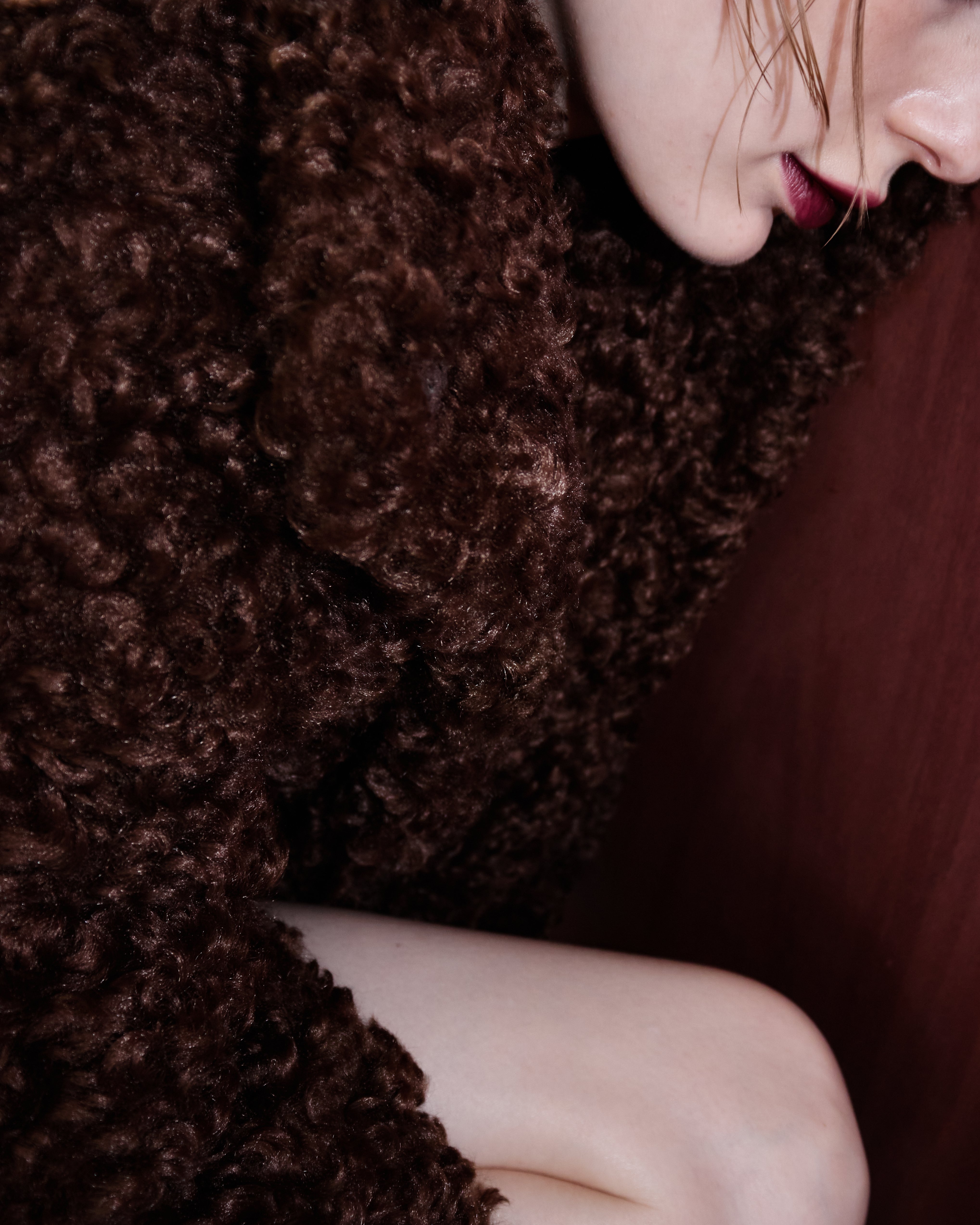 Dreamy Curl Fur Jacket