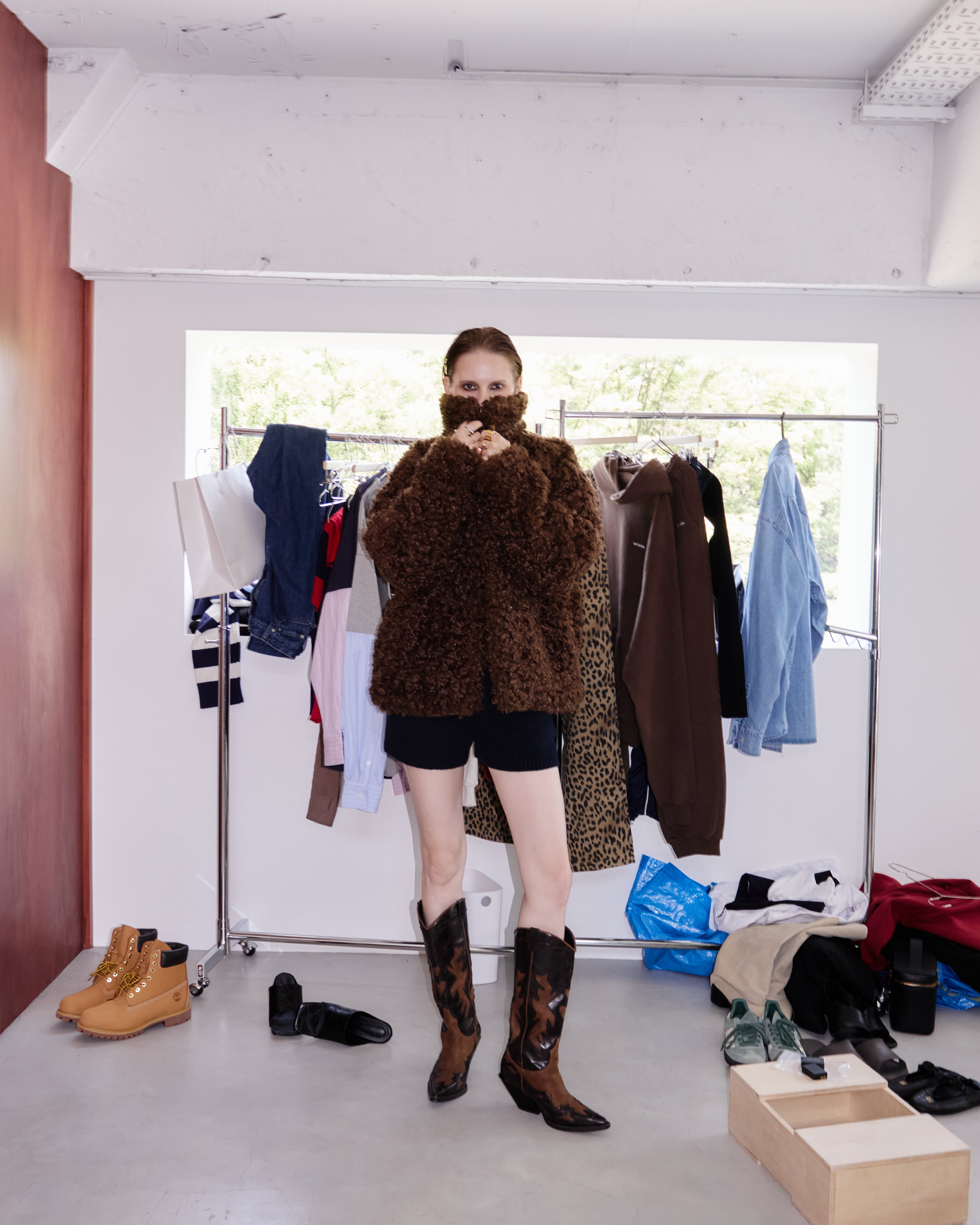 Dreamy Curl Fur Jacket