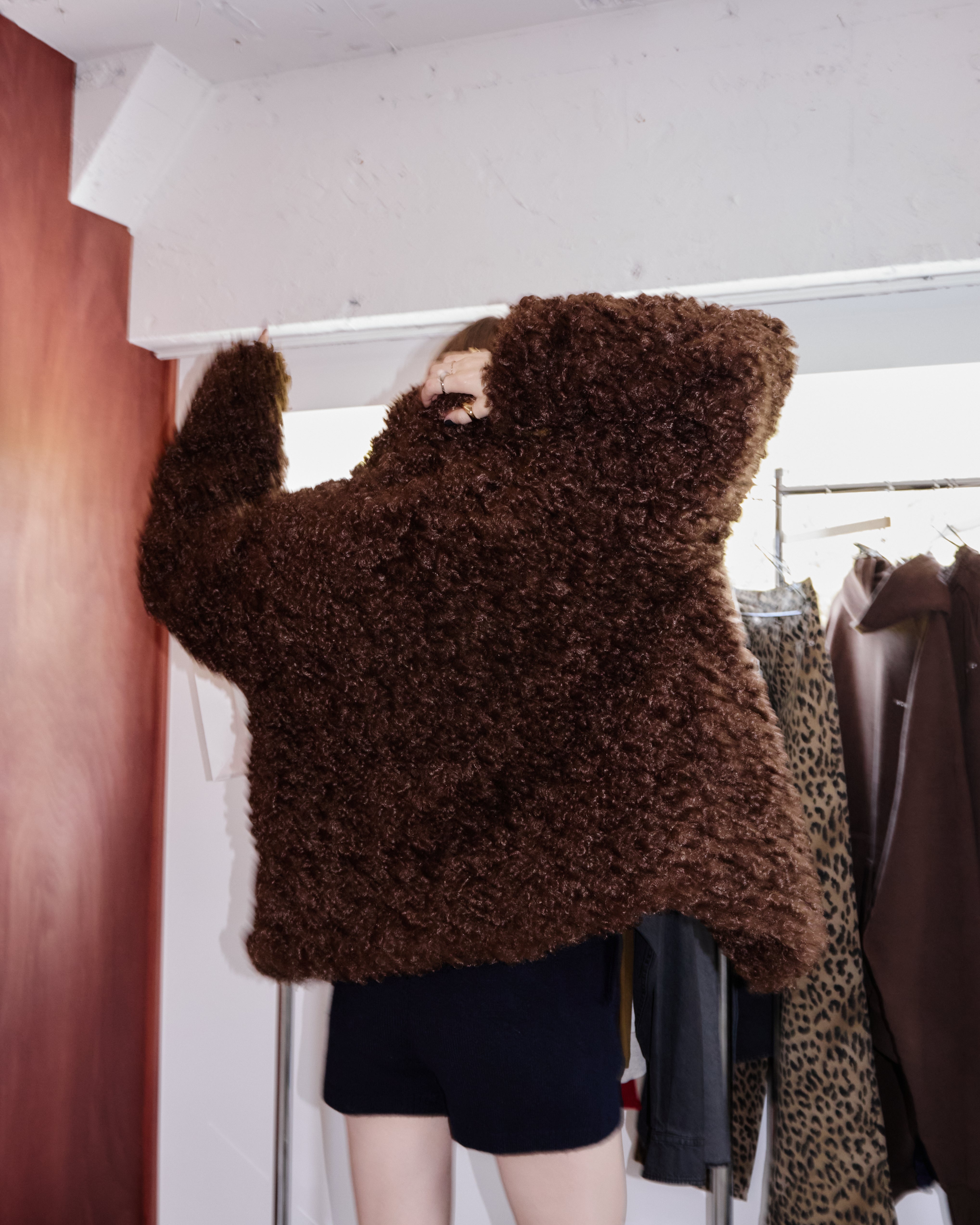 Dreamy Curl Fur Jacket