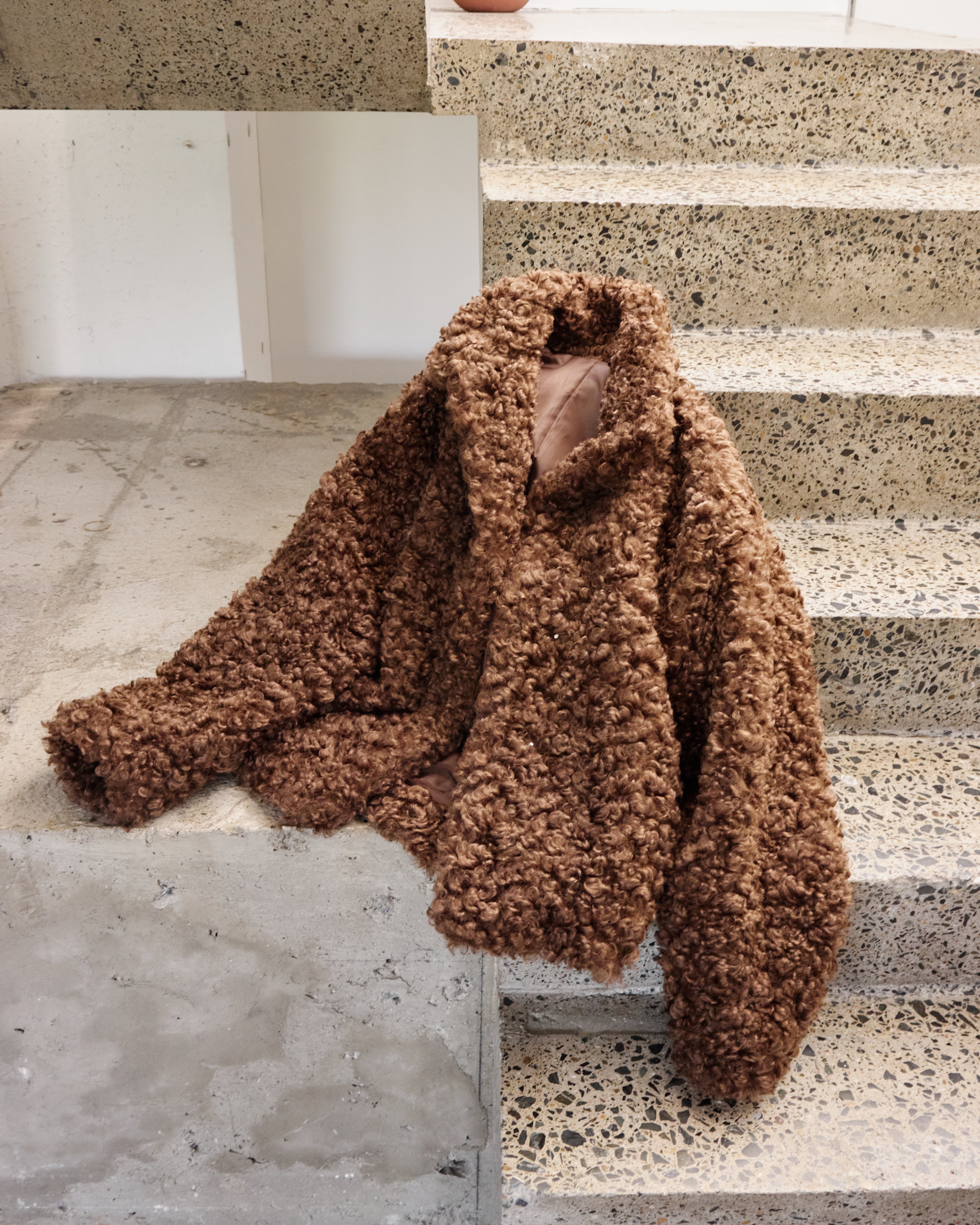 Dreamy Curl Fur Jacket